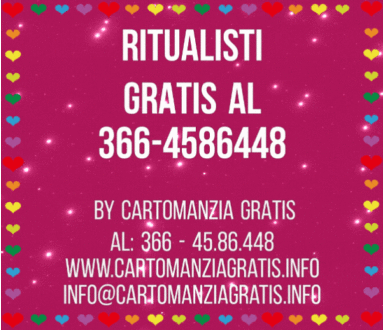 Cartomanzia gratis al 3664586448 3392729722 Rituali gratis